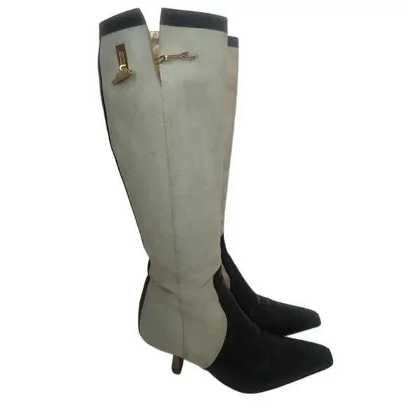 Vintage 2000 Tom Ford Gucci Suede Boots sz 37.5 - Picture 5 of 16